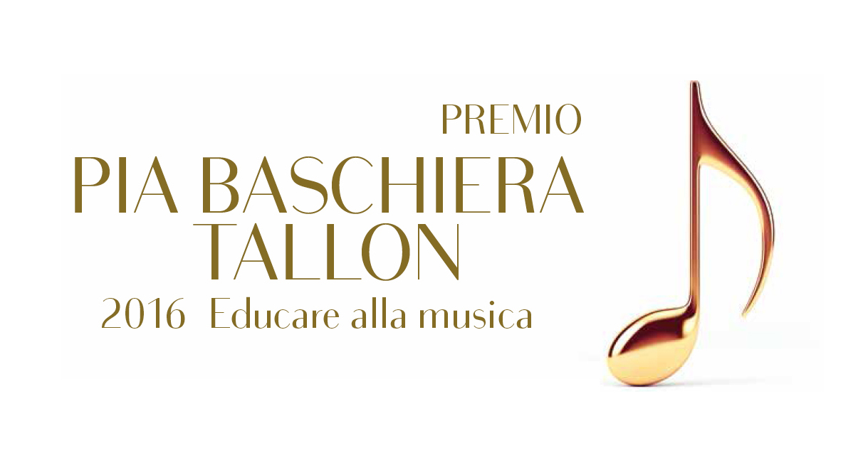 PREMIO PIA BASCHIERA TALLON 2016<br>A QUIRINIO PRINCIPE