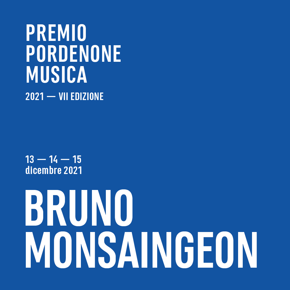 “PREMIO PORDENONE MUSICA 2021”