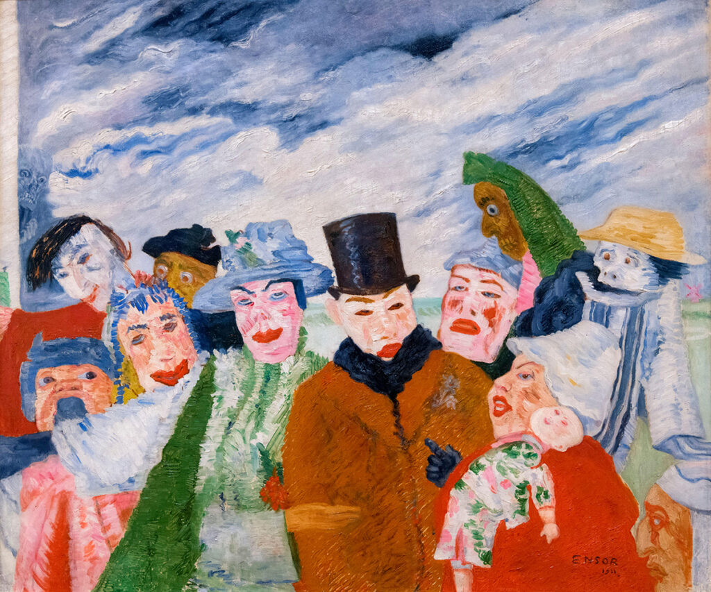 L’intrigo J.Ensor Per Risveglio Di Primavera 1