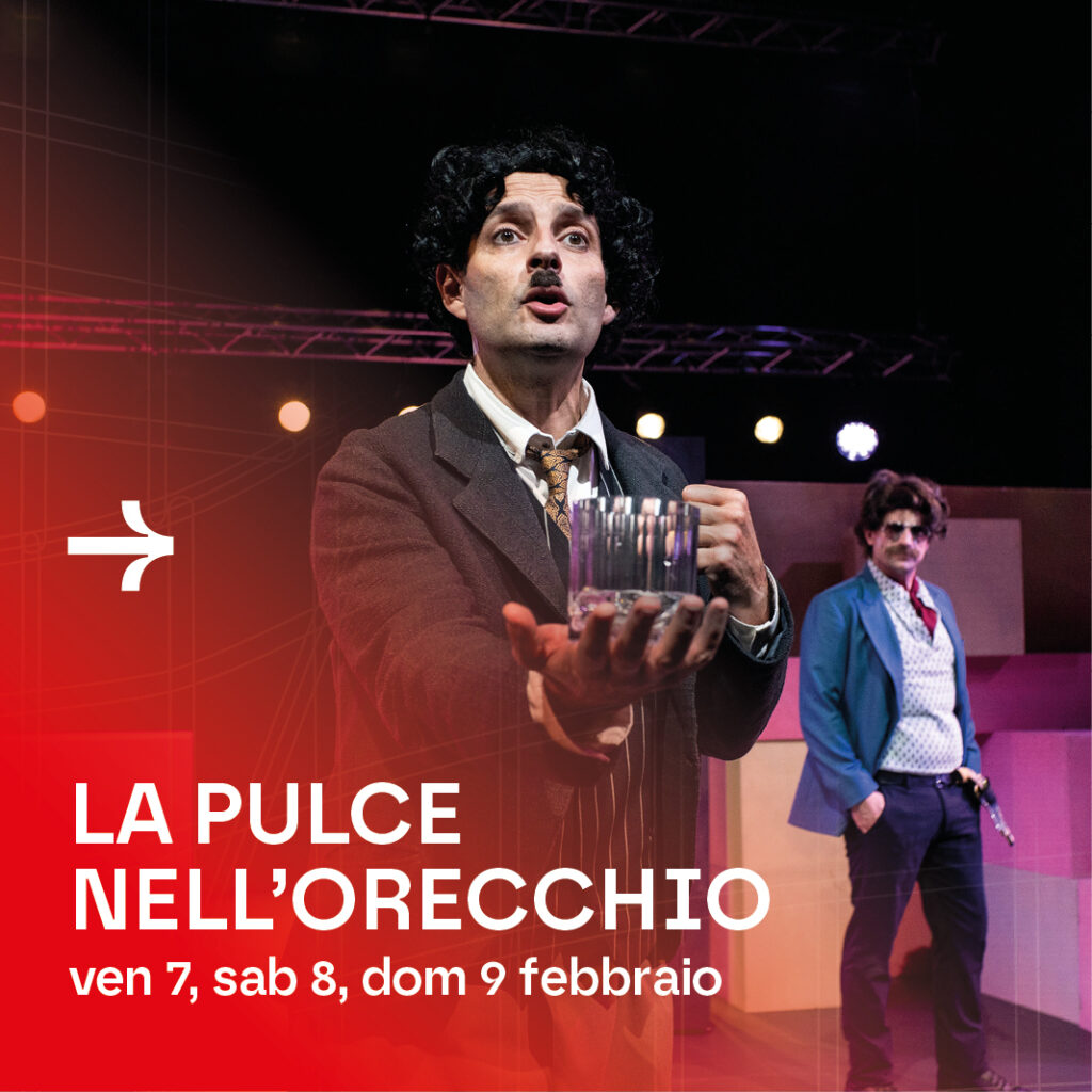 “La pulce nell’orecchio” in scena venerdì 7, sabato 8 e domenica 9 febbraio