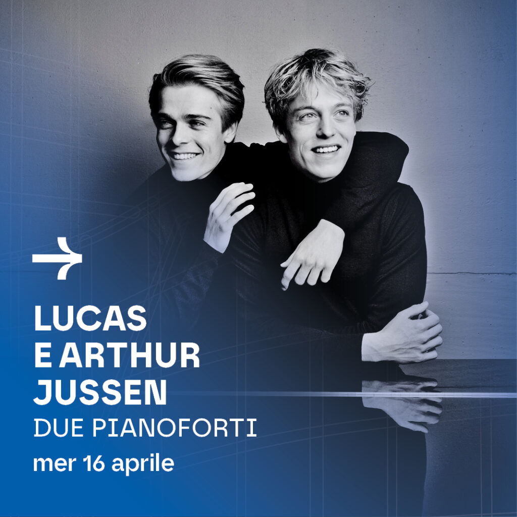 Domani, mercoledì 16 aprile, in arrivo due star del pianoforte Lucas e Arthur Jussen