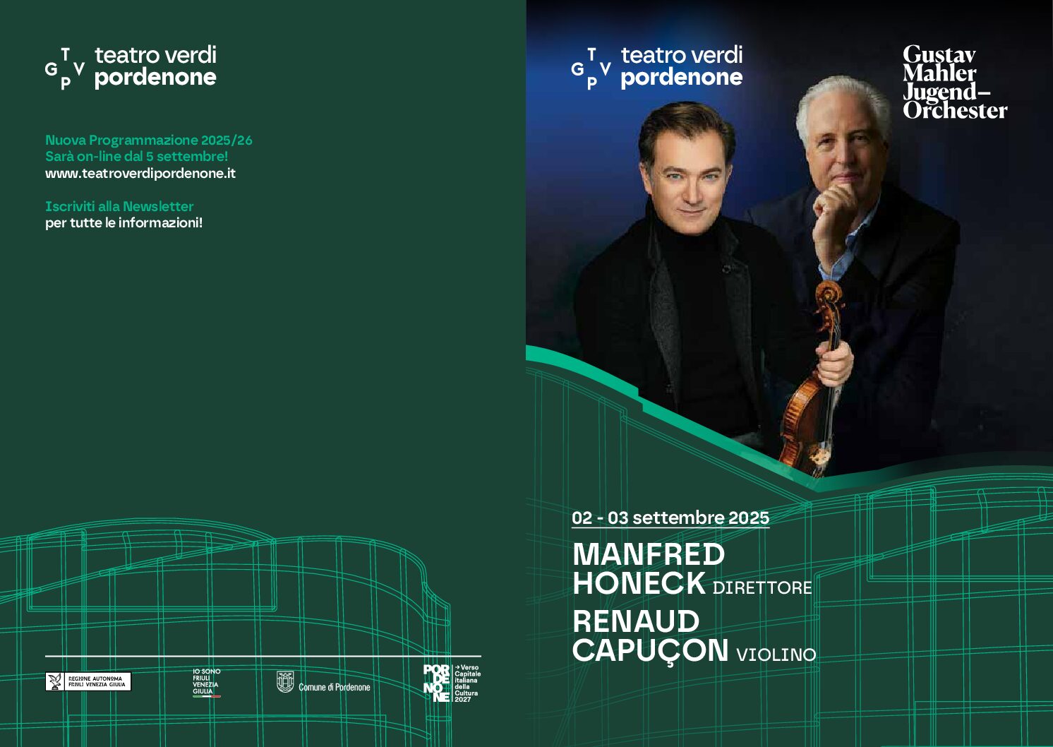 GMJO 2 e 3 settembre 2025