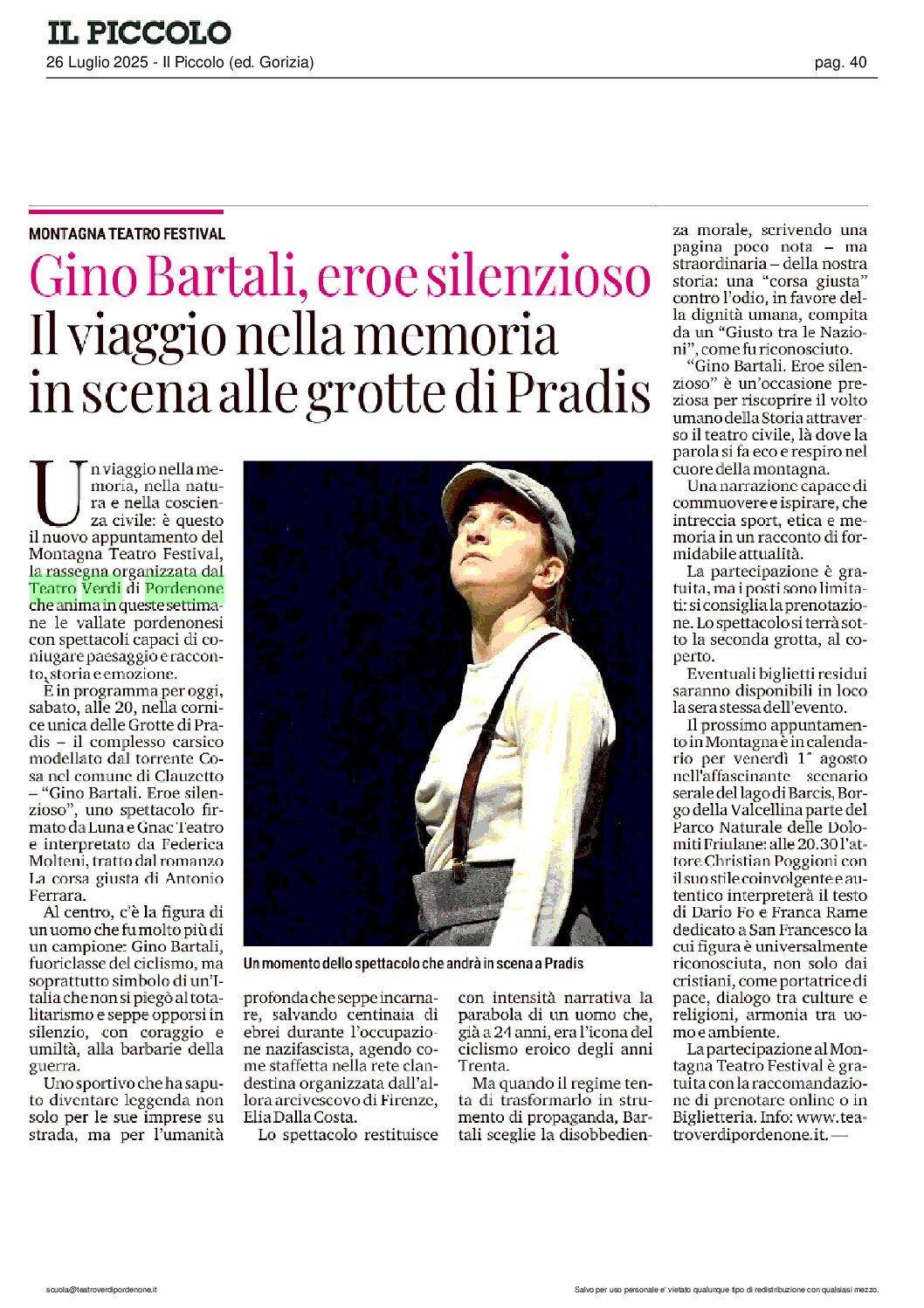 Rassegna stampa al 06 agosto 2025