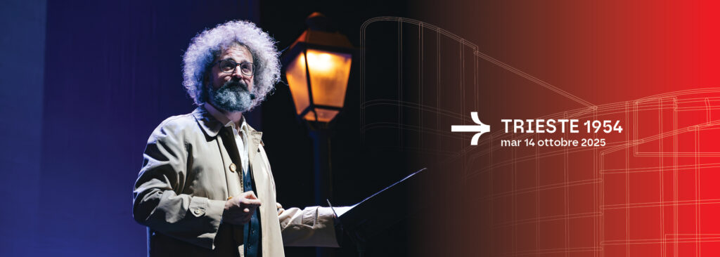 Domani, martedì 14 ottobre, ore 20.30, “Trieste 1954” di e con Simone Cristicchi