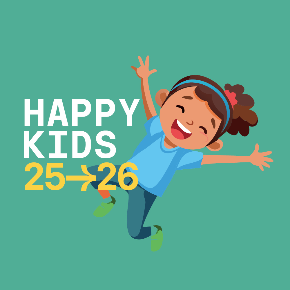 HAPPY KIDS 2025/2026: CINQUE PERSONAGGI IN CERCA DI UNA MANO