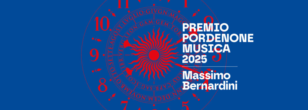 PREMIO PORDENONE MUSICA 2025 A MASSIMO BERNARDINI