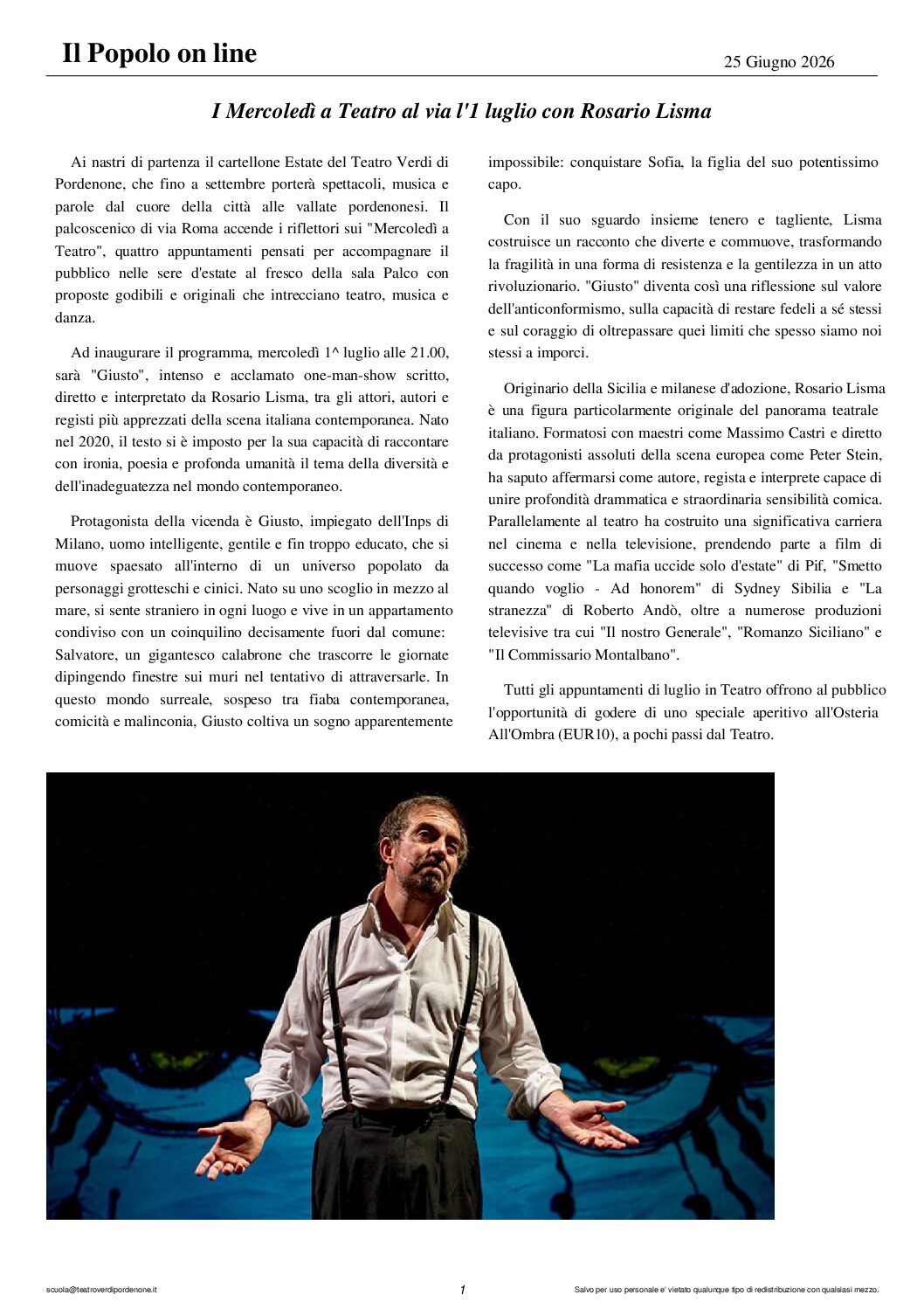 Rassegna stampa al 6 luglio 2026